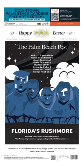 Cover of The Palm Beach Post