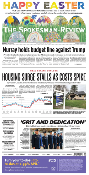 Cover of The Spokesman-Review (Spokane)