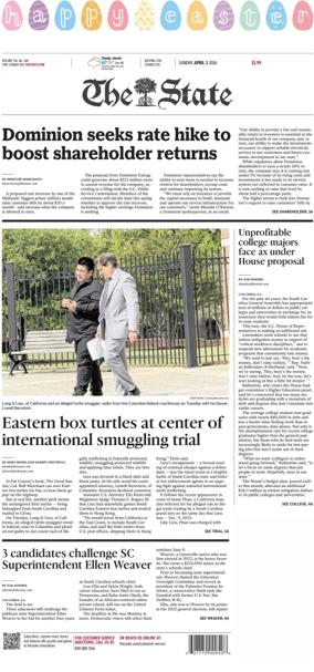 Cover of The State (Sunday)