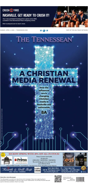 Cover of The Tennessean