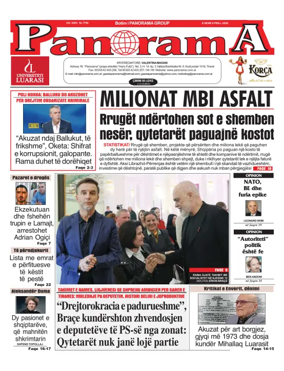 Cover of Panorama (Albania)