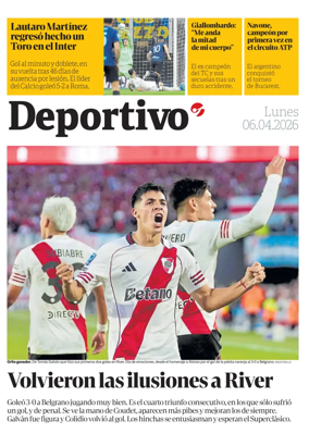 Cover of Deportivo