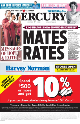 Cover of Mercury (Hobart)