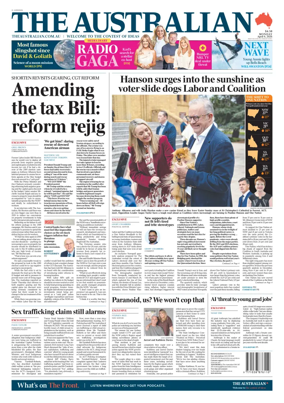 Cover of The Australian
