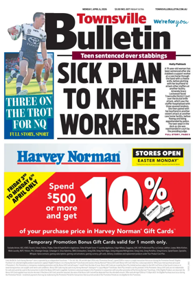 Cover of Townsville Bulletin