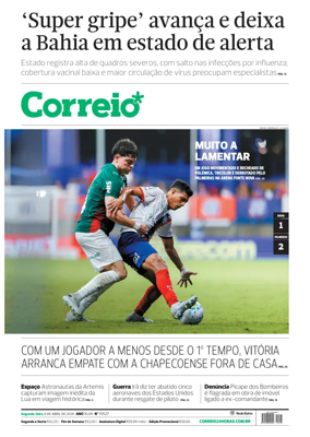 Cover of Correio da Bahia