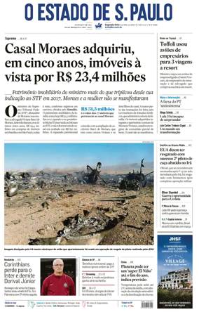 Cover of O Estado de S. Paulo