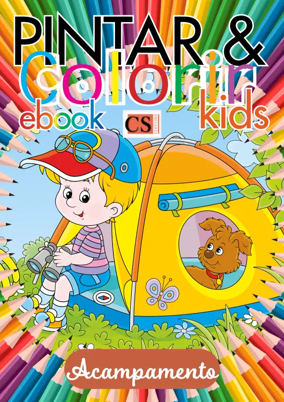 Cover of Pintar e Colorir Kids