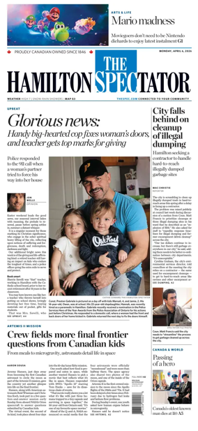Cover of The Hamilton Spectator