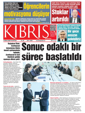 Cover of Kibris Gazetesi