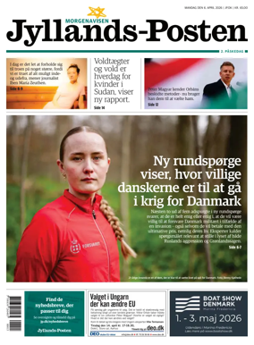 Cover of Jyllands-Posten