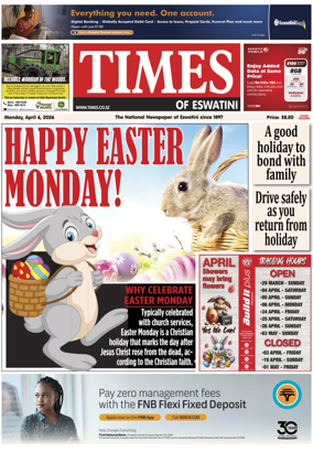Cover of Times of Eswatini