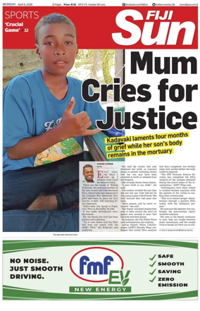 Cover of Fiji Sun