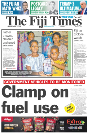 Cover of The Fiji Times