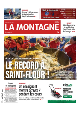 Cover of La Montagne (Cantal)