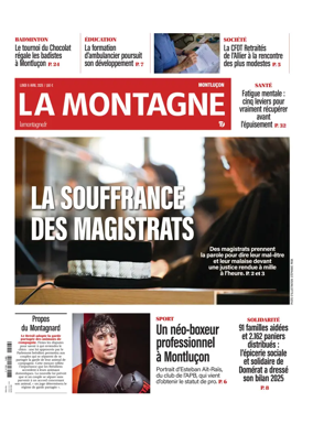 Cover of La Montagne (Montlucon)