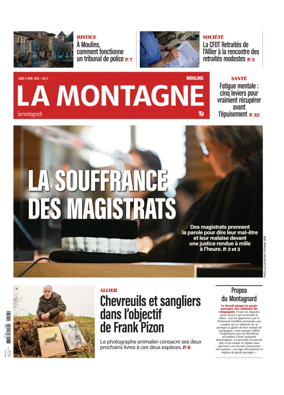 Cover of La Montagne (Moulins)