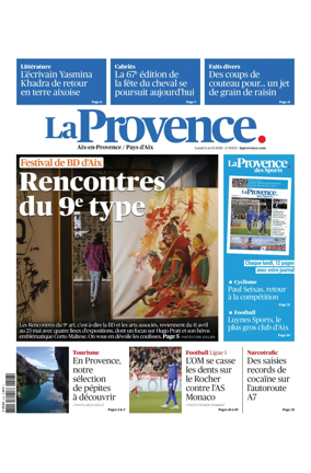 Cover of La Provence Aix-en-Provence / Pays d'Aix