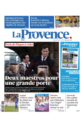 Cover of La Provence Arles