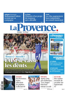Cover of La Provence Aubagne-La Ciotat