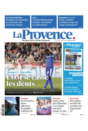 Cover of La Provence Martigues-Istres-Vitrolles-Marignane