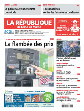 Cover of La Republique de Seine-et-Marne (Edition A-B)