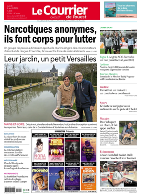 Cover of Le Courrier de l’Ouest (Cholet)