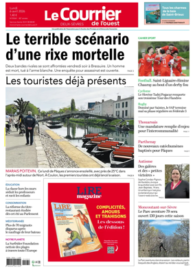 Cover of Le Courrier de l’Ouest (Deux-Sevres)