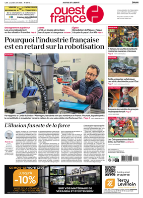 Cover of Ouest France (Dinan)