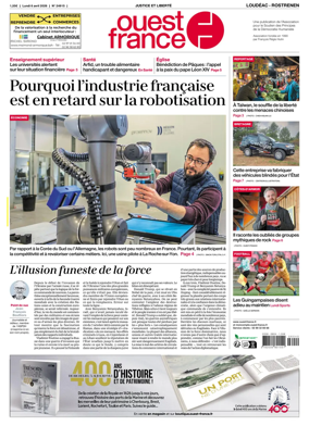 Cover of Ouest France (Loudeac / Rostrenen)