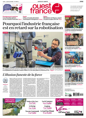 Cover of Ouest France (Orne)