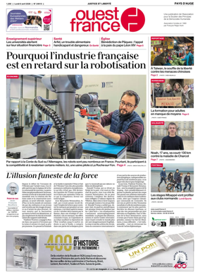 Cover of Ouest France (Pays d'Auge)