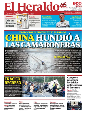 Cover of Diario El Heraldo
