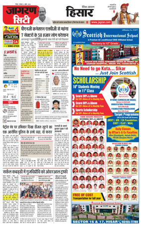 Cover of Dainik Jagran Hisar