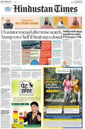 Cover of Hindustan Times (Amritsar)