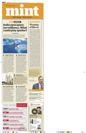 Cover of Mint Bangalore