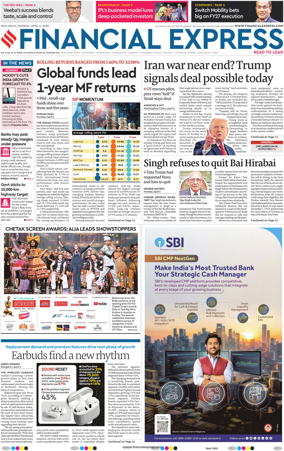 Cover of The Financial Express