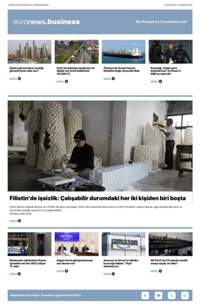 Cover of Euronews Business (Turkish) Compiled Editions