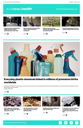 Cover of Euronews Health (English) Compiled Edition