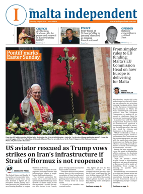 Cover of Malta Independent