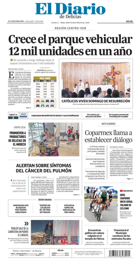 Cover of El Diario de Delicias