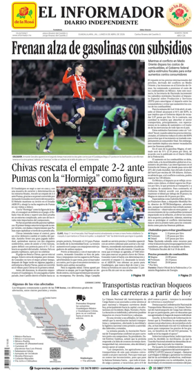 Cover of El Informador