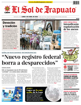 Cover of El Sol de Irapuato