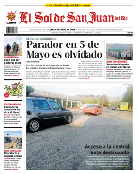 Cover of El Sol de San Juan del Rio
