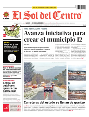 Cover of El Sol del Centro