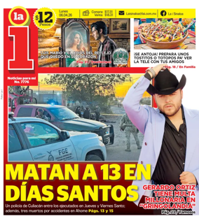 Cover of La I de Sinaloa