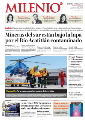 Cover of Milenio Edo de Mexico
