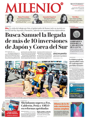 Cover of Milenio Monterrey