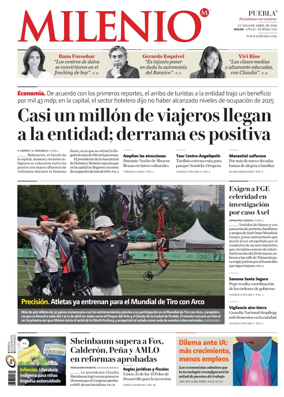 Cover of Milenio Puebla