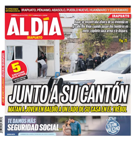 Cover of Periodico Al Dia (Irapuato)